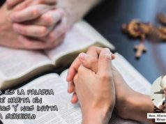 Jesús es la palabra que habita en nosotros y nos invita a seguirlo