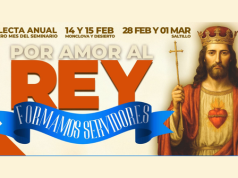 Por amor al Rey: la Iglesia de Saltillo forma servidores en tiempos de fe y valentía Por amor al Rey, formamos servidores