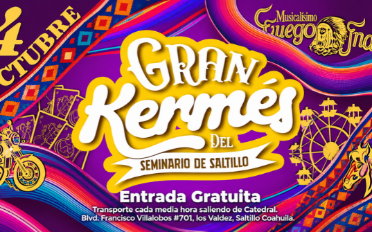 Seminario de Saltillo celebrará su Gran Kermés 2026 por su 87 aniversario