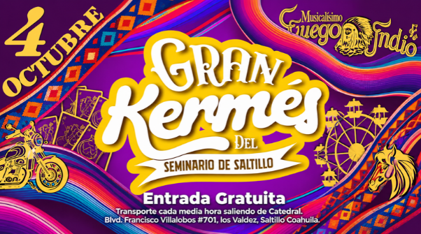 Gran Kermés 2026 del Seminario de Saltillo: música, familia y vocaciones